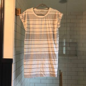 Striped t shirt dress